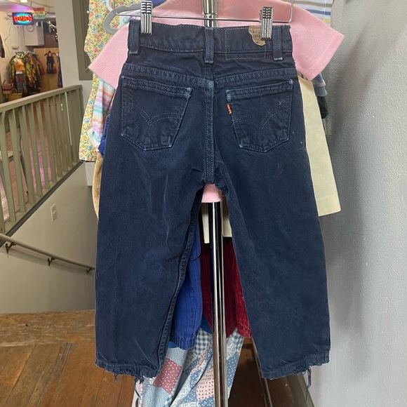 Made in USA little Levi’s size 4T these have been repair patched - Picture 2 of 4